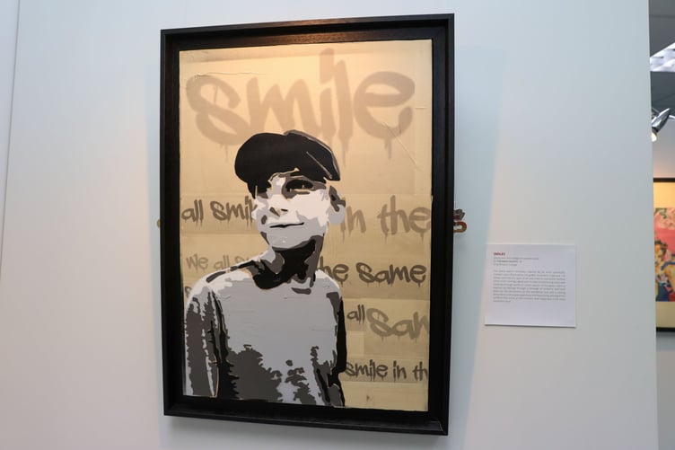 The Sovereign Art Foundation Students Prize Isle of Man, Finalists' Exhibition. Photo by Callum Staley (CJS Photography).