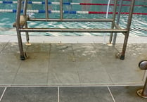 Rust problems at Alton Sports Centre swimming pool