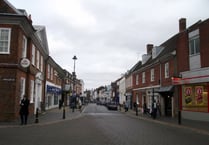 Alton footpath closed because of damage to neighbouring building