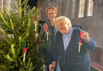 4,000 people visited Crediton Parish Church Christmas Tree Festival
