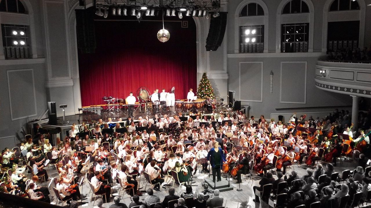 The Manx Youth Orchestra’s Christmas concert takes place at the Villa Marina’s Royal Hall on Saturday