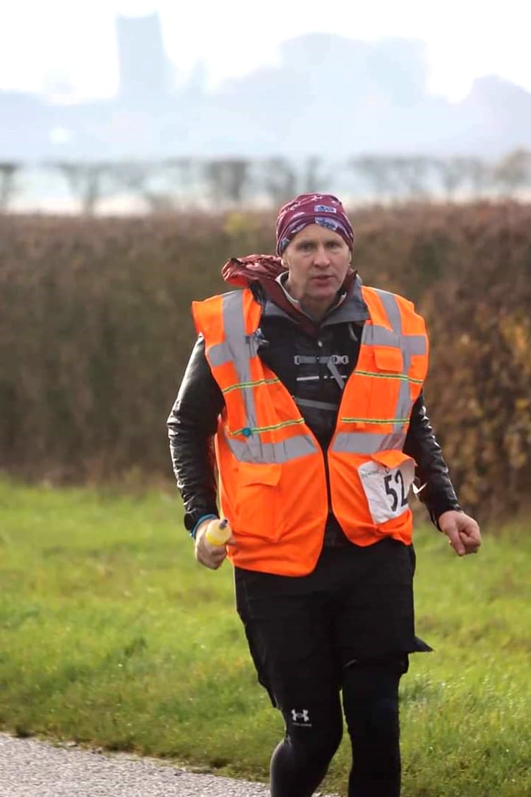 James Bassett after the Viking Way Ultra, December 2022