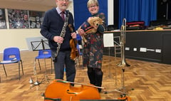 Puppy from Beech charity Dogs for Autism enjoys classical music 