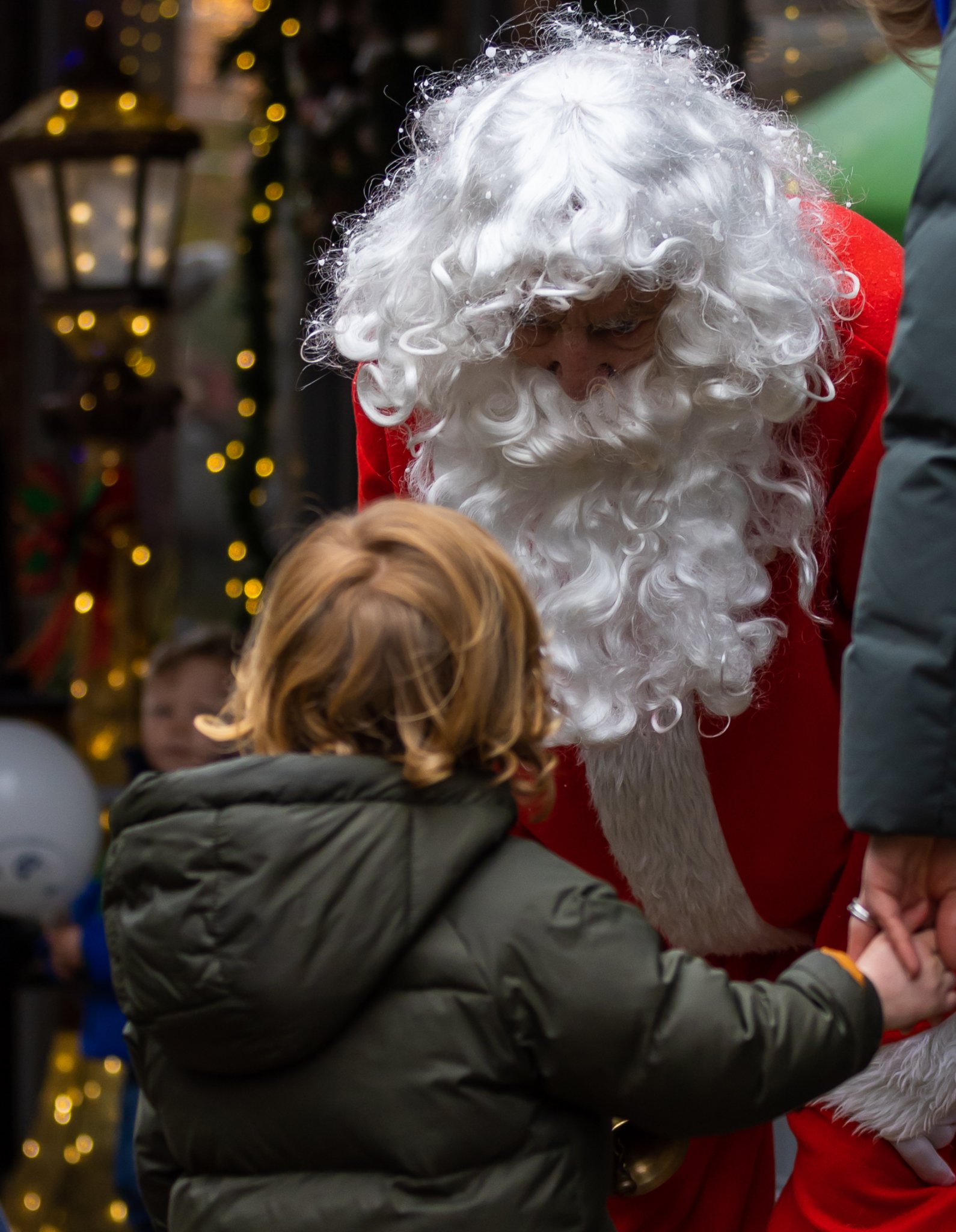 Father Christmas was busy