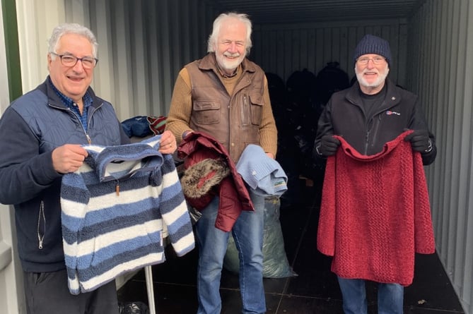 Haslemere Rotary Club is helping keep Ukrainians warm this winter