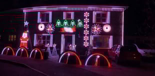 Video: Christmas lights programmed to music in Four Marks