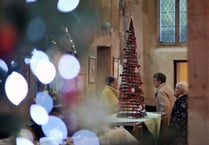 Spikey shines at church tree fest