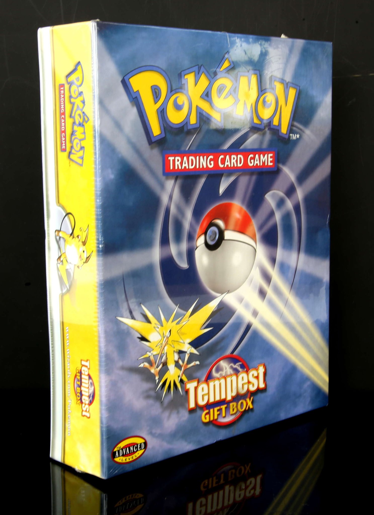 A Pokémon TCG sealed Tempest gift box has a guide price of £800 to £900