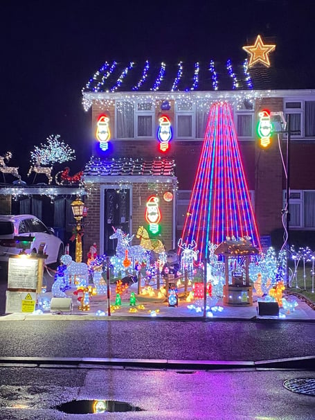 Phyllis Tuckwell Hospice's Christmas Lights Tour runs until December 31