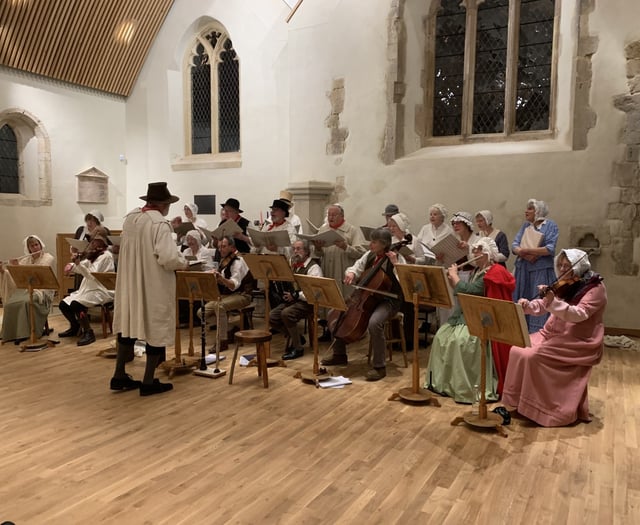 Georgian Christmas show raises funds for Ropley Church