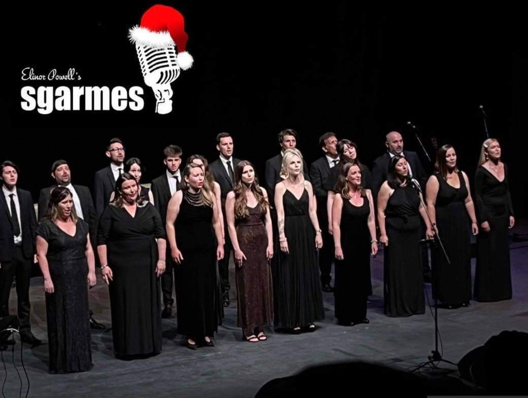 Sgarmes recently performed at Tottenham Hotspur Stadium and will now take to the Aberystwyth Arts Centre stage for a Christmas concert