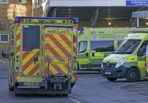 Several extra hours spent in ambulances patients waited more than an hour at the Royal Surrey County Hospital last week