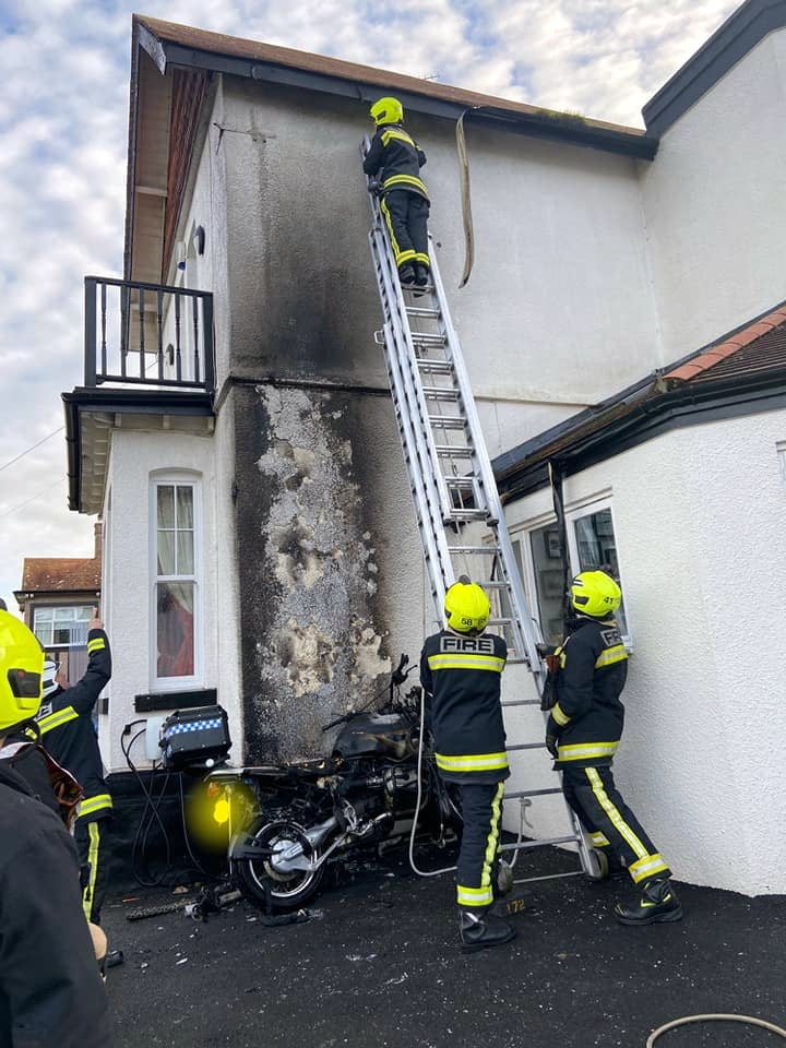 A BUILDING fire, multi-vehicle crash and a gas leak were among five incidents Newton Abbot’s Firefighters dealt with over a hectic 24 hours. Picture: Newton Abbot Fire Station (Dec 17, 2022)