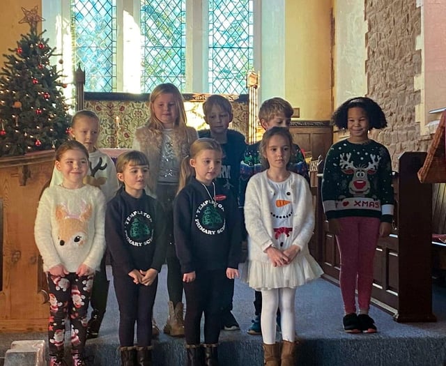 School pupils take part in Templeton Christmas concert