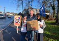 Watch: Torbay Hospital's nurses strike for better pay