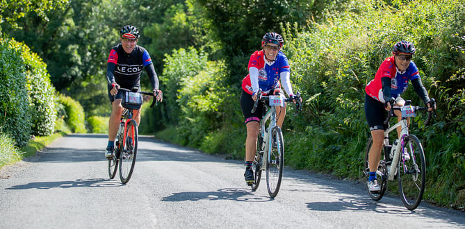 The Little Lumpy charity cycle event has raised more than £140,000