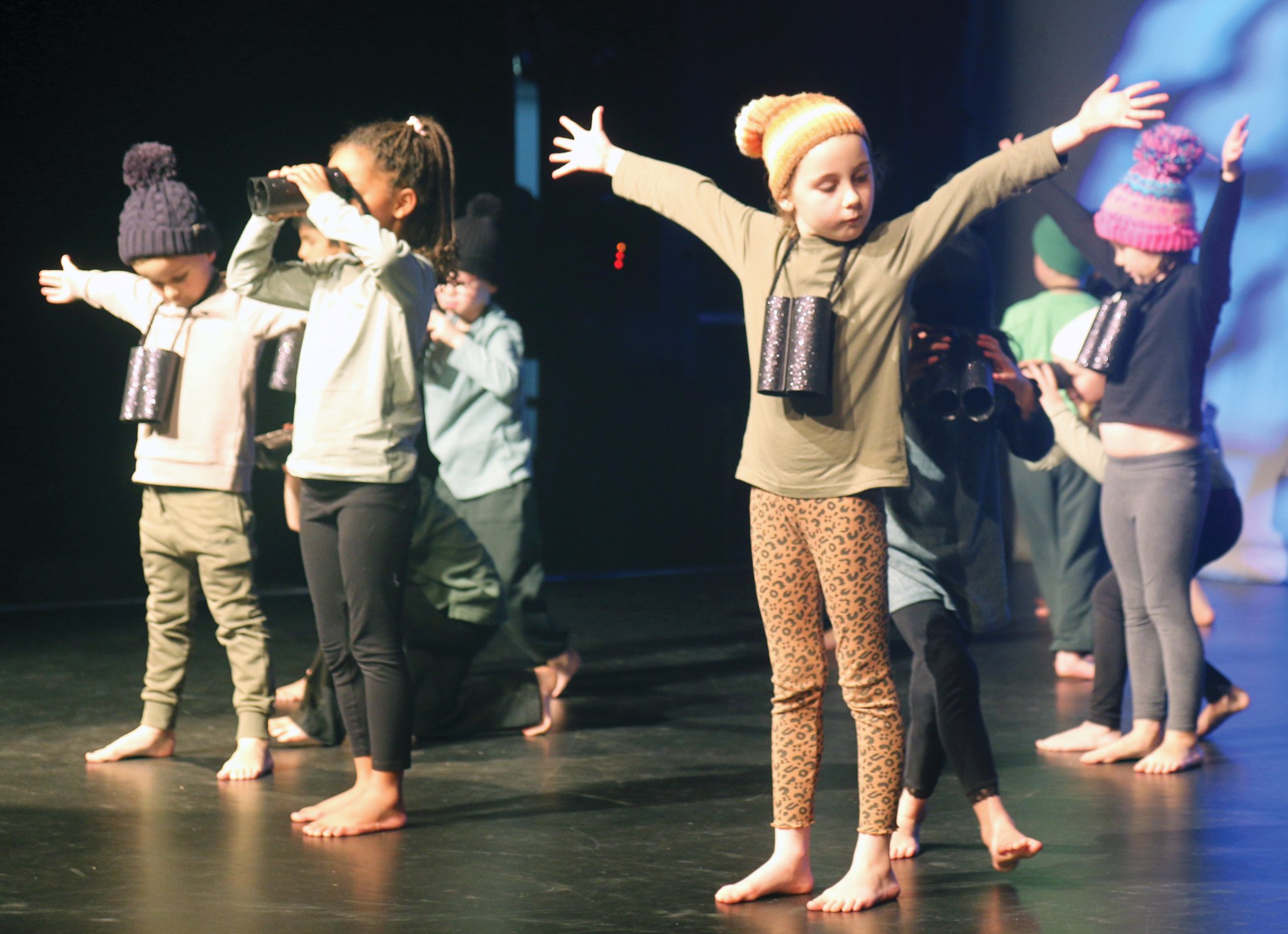IN THE RHYTHM – Young dancers showcased their skills.