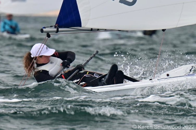 Charlotte Videlo caught in spectacular action by photographer Karen Smallwood