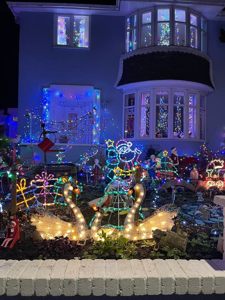Livsey Christmas lights