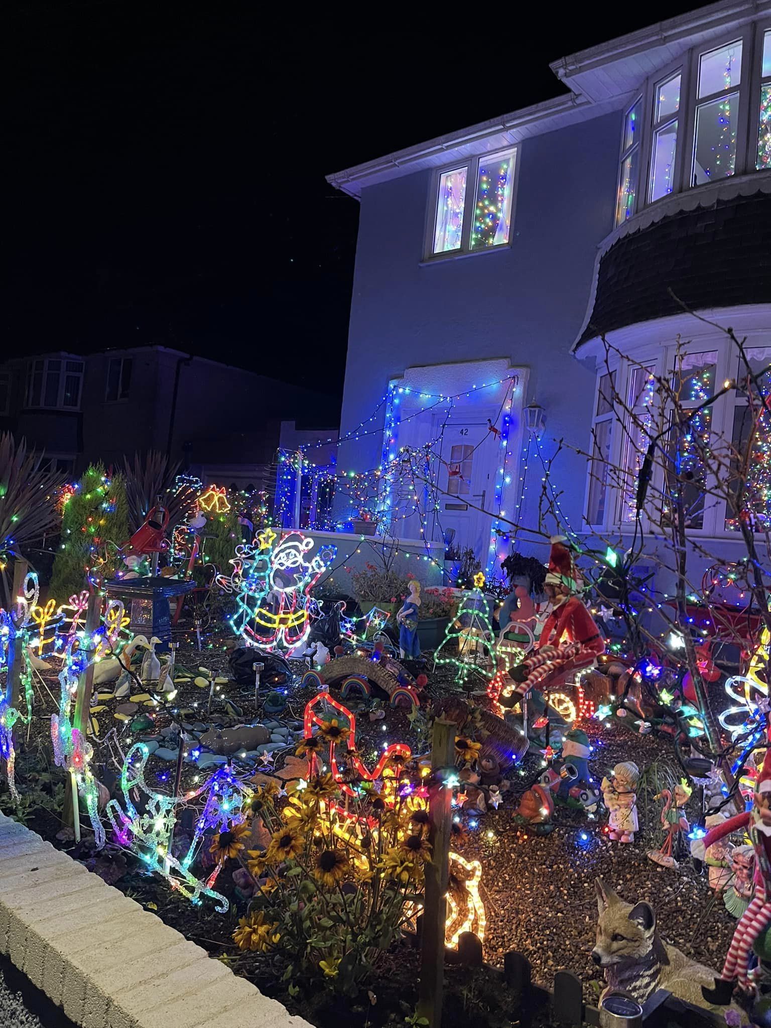Livsey Christmas lights