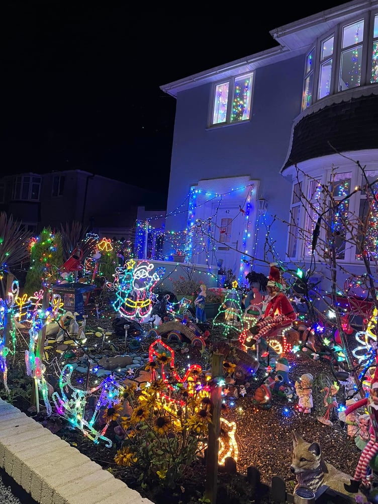 Livsey Christmas lights