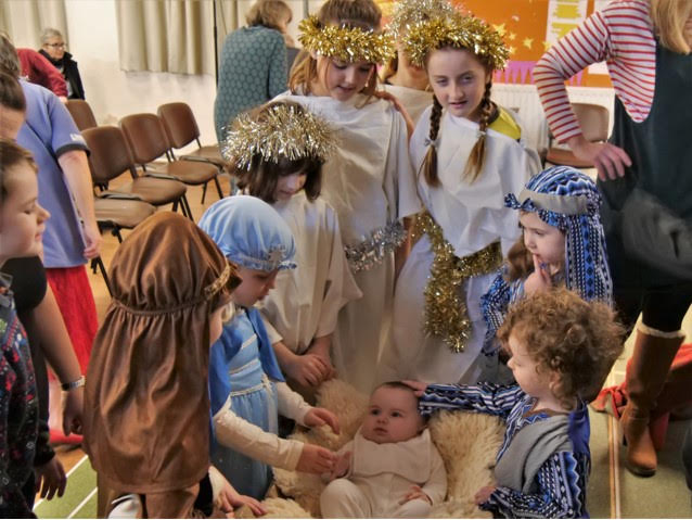 Stay and play group nativity in Ramsey