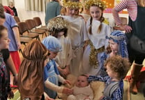 Nativity was well-attended