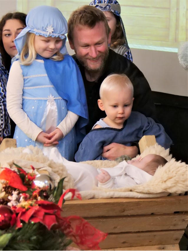 Stay and play group nativity in Ramsey