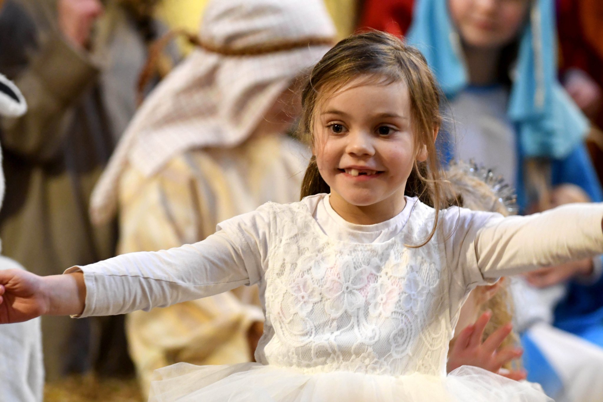 Little Stars 2022: Kewaigue school reception, Year 1 and Year 2 present ‘Whoops-a-daisy Angel’ at Braddan Church