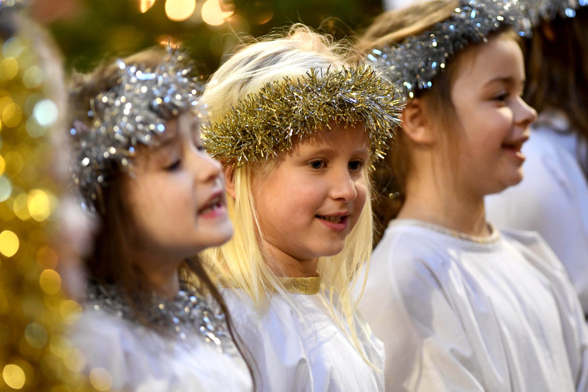 Little Stars 2022: Kewaigue school reception, Year 1 and Year 2 present ‘Whoops-a-daisy Angel’ at Braddan Church
