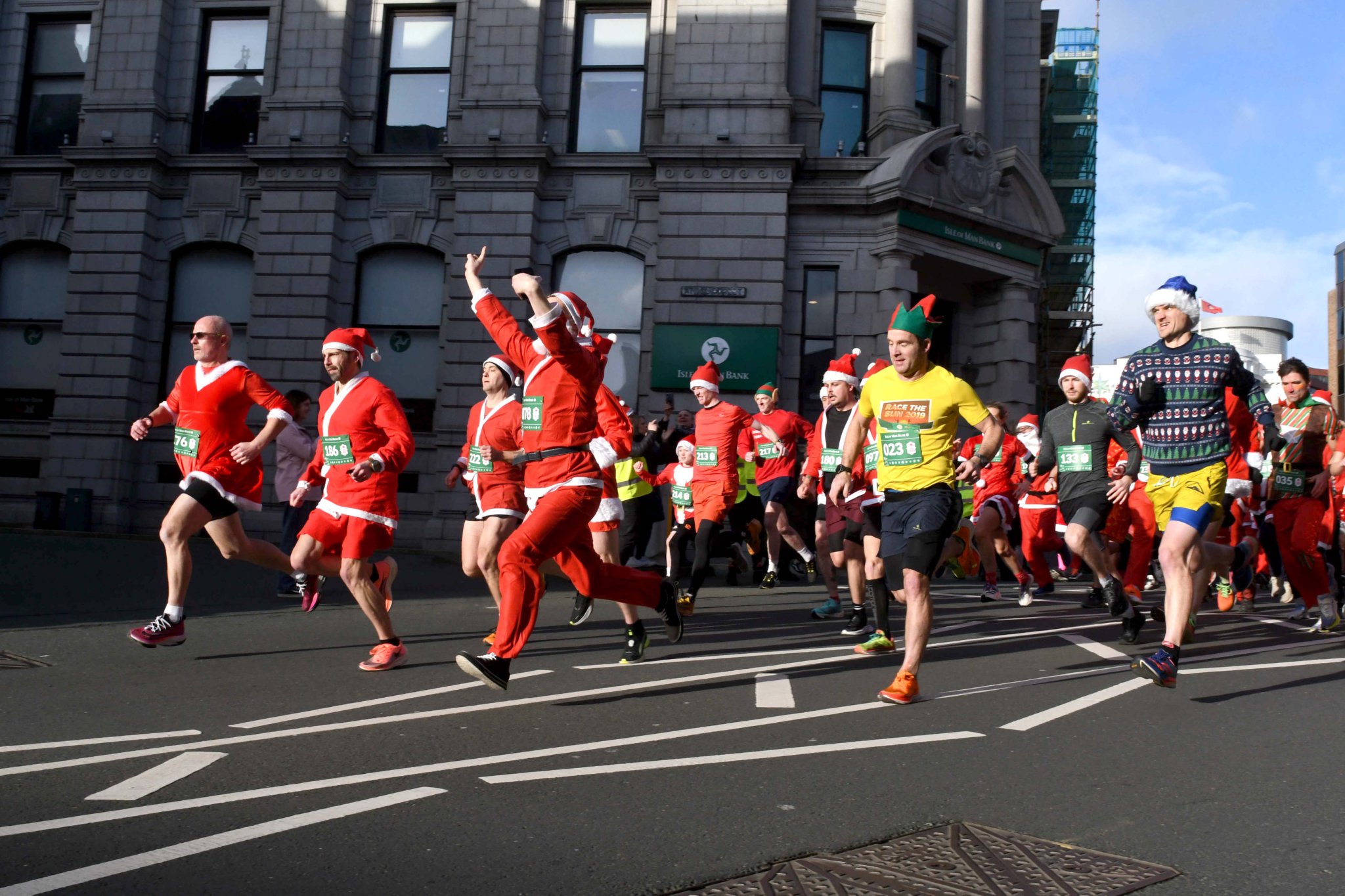 The 2022 Douglas Santa Dash -