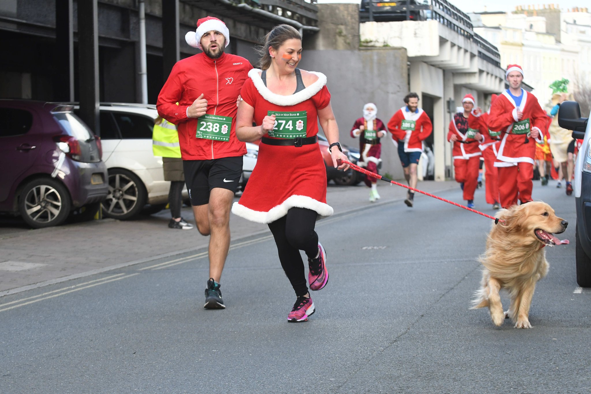 The 2022 Douglas Santa Dash -