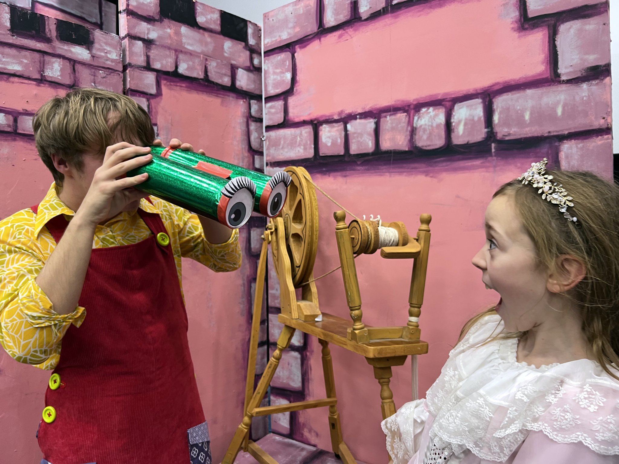 I Spy... Louie Robb – Slumber – and Becca Smith – Young Aurora.
Sleeping Beauty will be performed live by the the Teignmouth Players at the Pavilions Teignmouth from December 28 until January 1.
Pictures supplied by Roger Smith