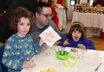 There was a lot to do at Yeoford School and Church Christmas Fair