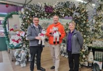 Forest Lodge Garden Centre near Farnham gives Christmas joy to The Fountain Centre