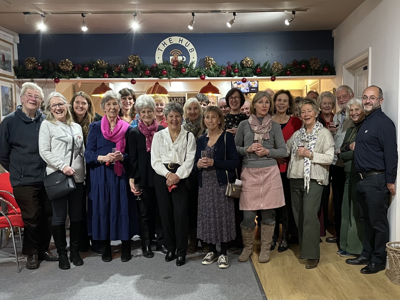 <p>Fernhurst Hub volunteers have been thanked for their outstanding contribution to the award-winning community centre</p>