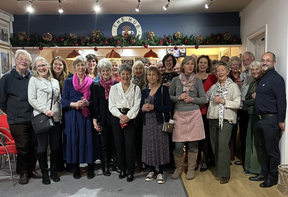 <p>Fernhurst Hub volunteers have been thanked for their outstanding contribution to the award-winning community centre</p>