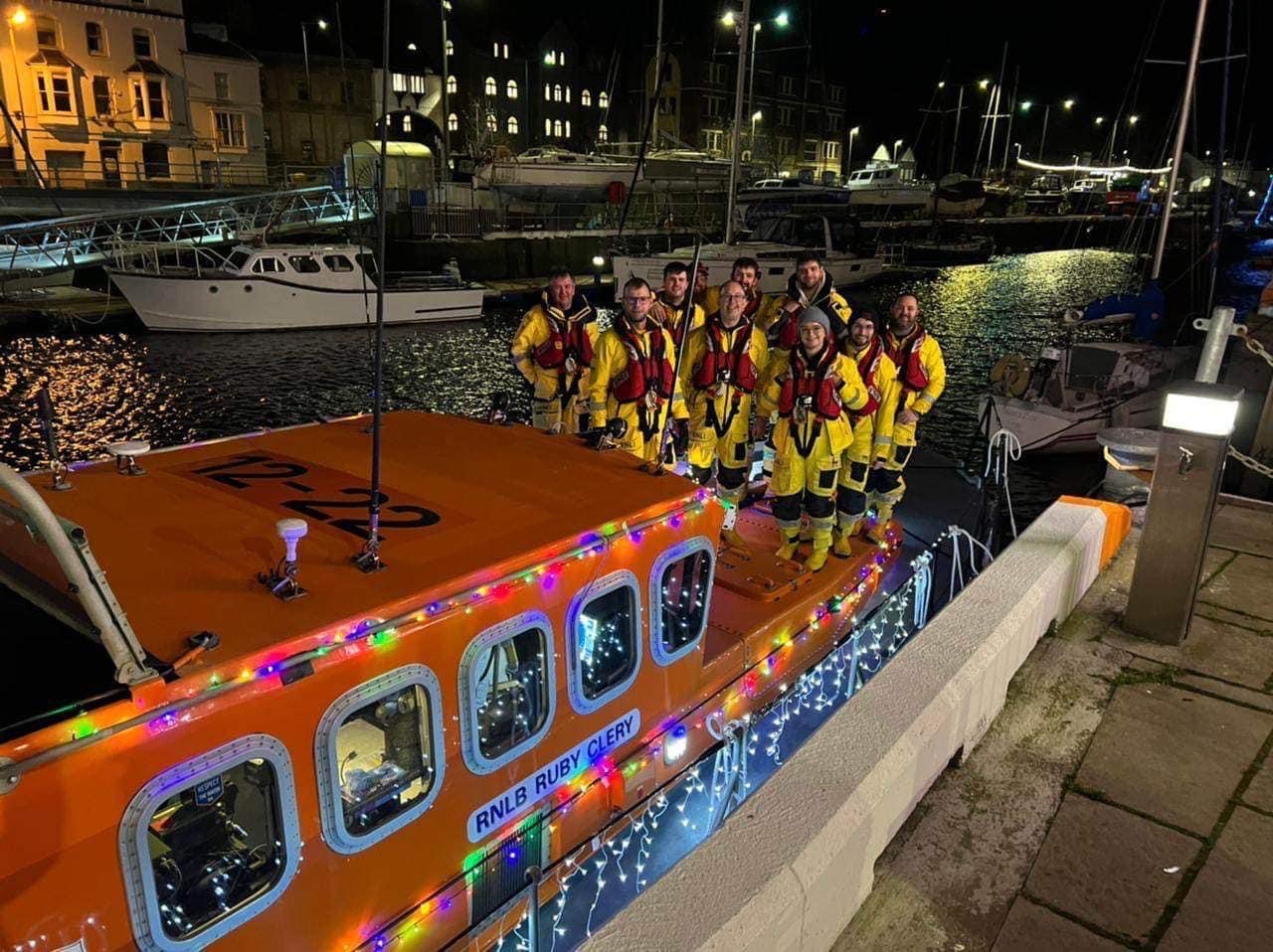 Lifeboat service carol service - pic by Sarah Rimmer
