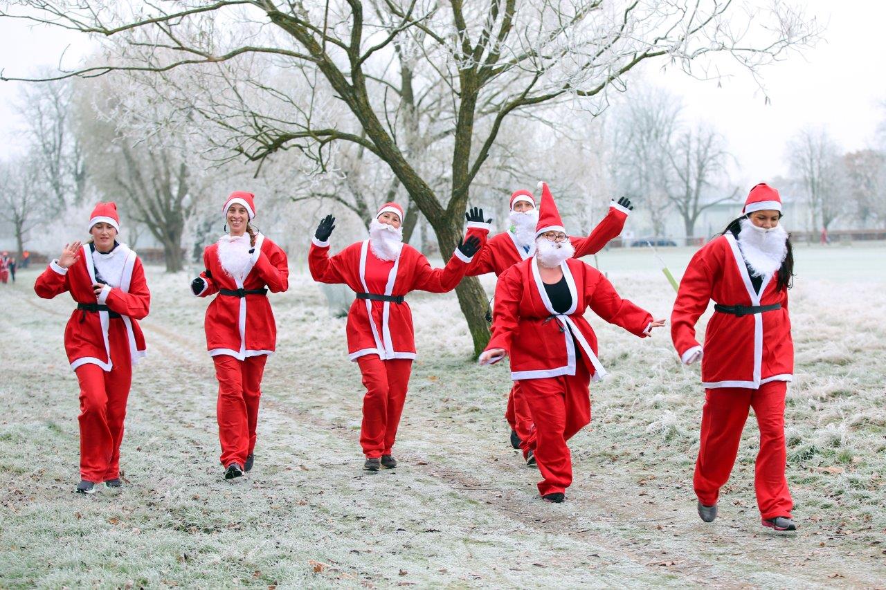 Phyllis Tuckwell's Santa Fun Run raised more than £8,000
