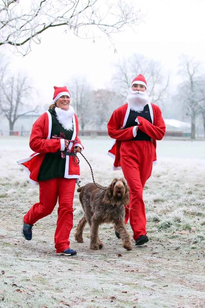 Phyllis Tuckwell's Santa Fun Run raised more than £8,000