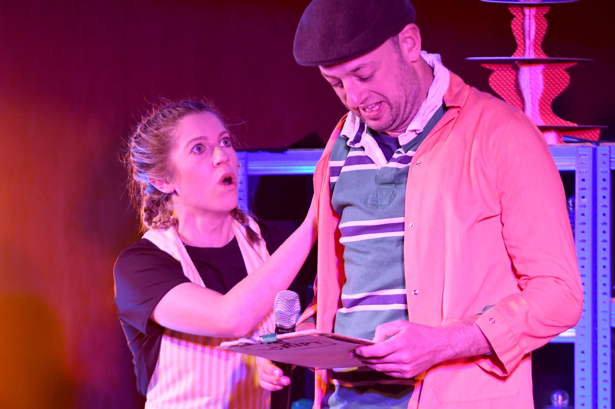 Noa Bakehouse at the Market Hall in Douglas was the venue for this year’s alternative Christmas pantomime