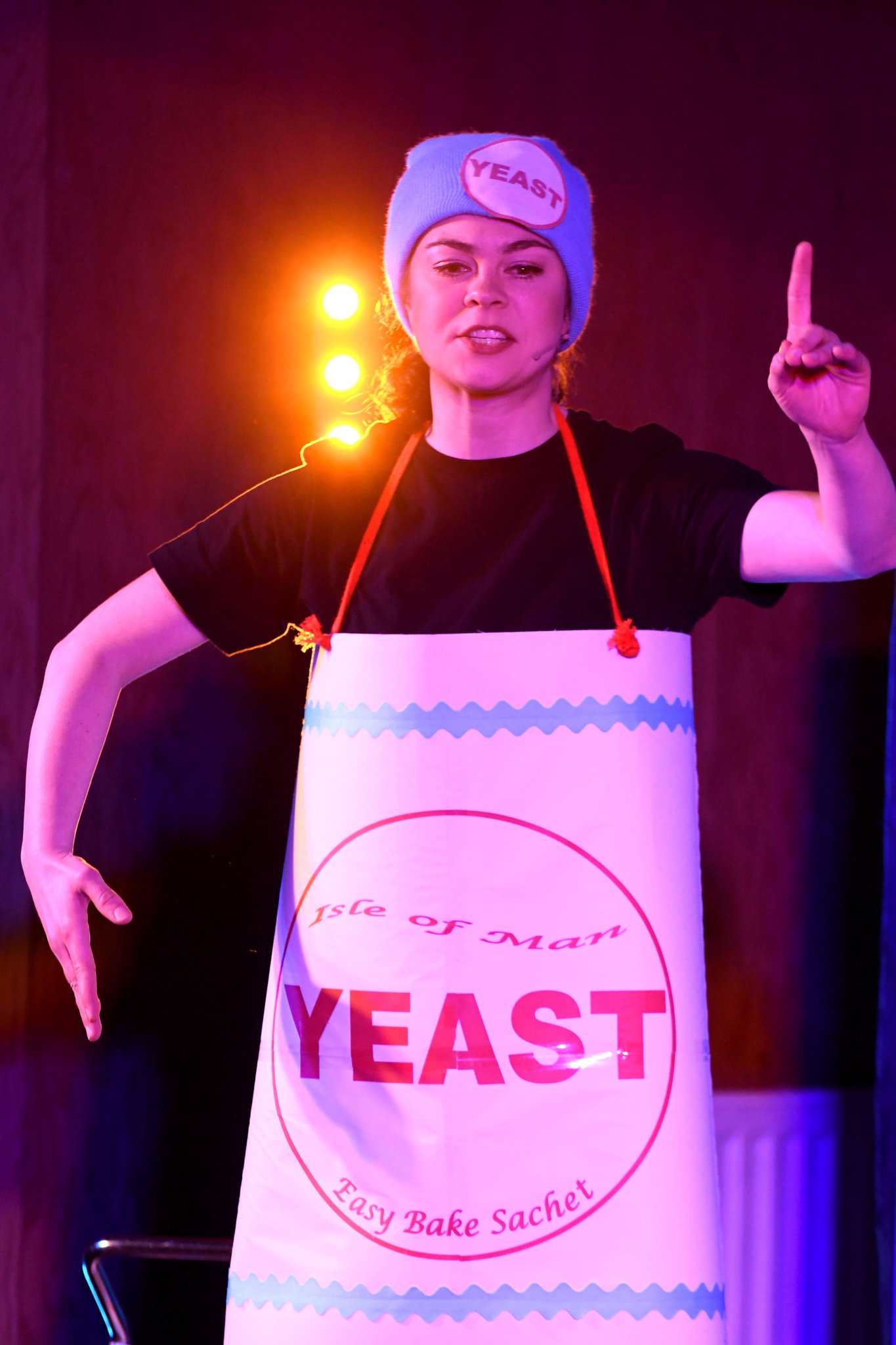 Noa Bakehouse at the Market Hall in Douglas was the venue for this year’s alternative Christmas pantomime