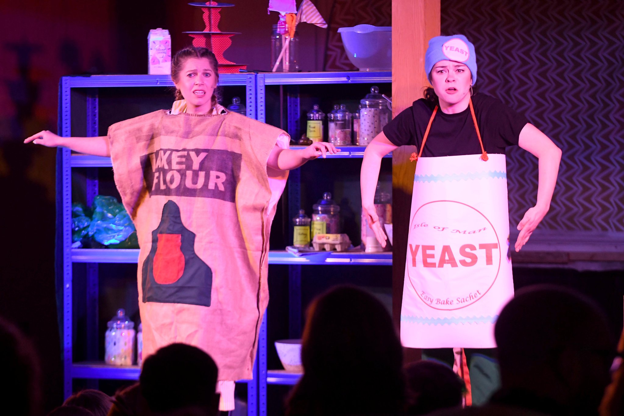 Noa Bakehouse at the Market Hall in Douglas was the venue for this year’s alternative Christmas pantomime