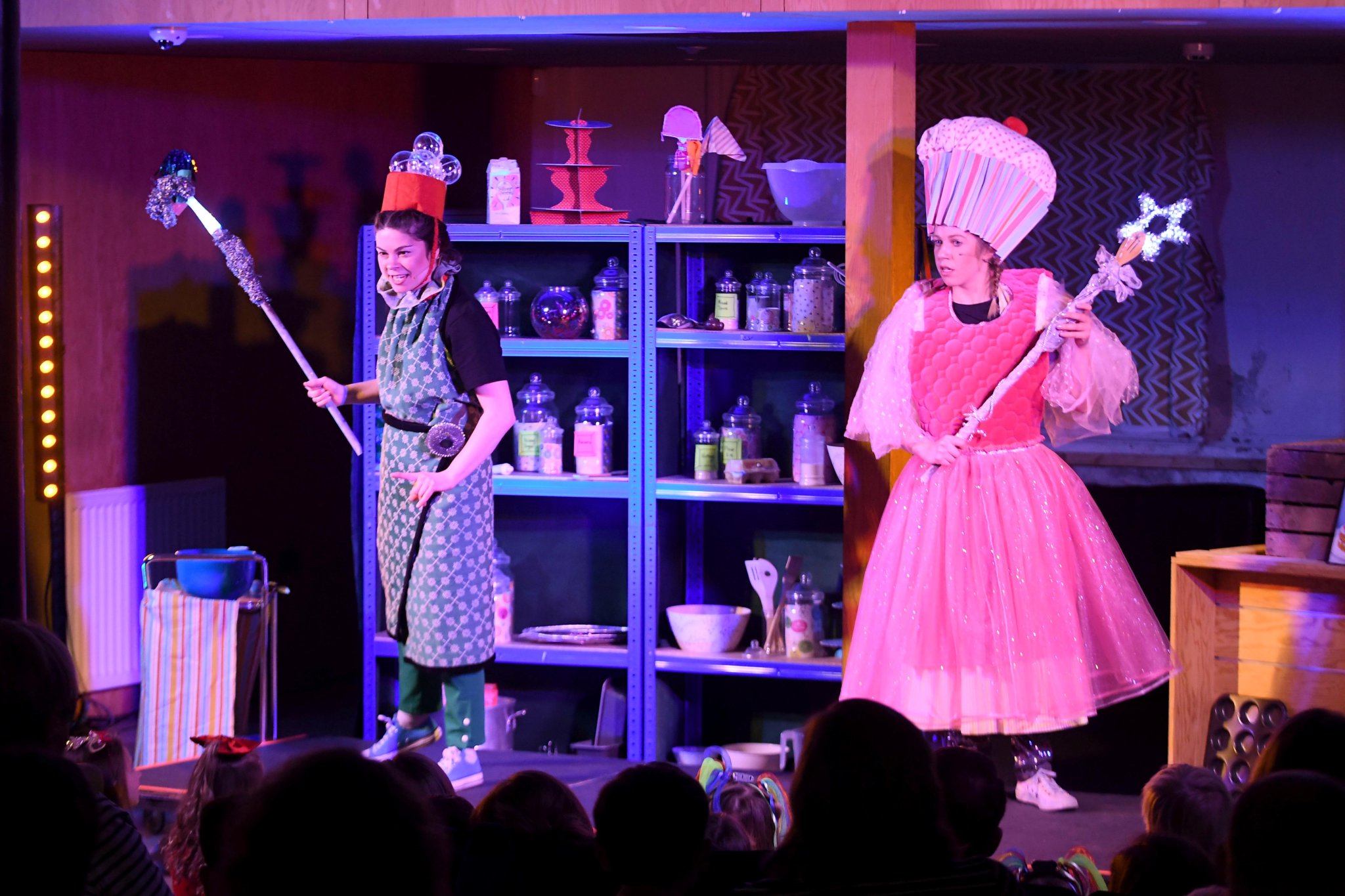 Hello Little People present their two-woman pantomime ‘Beauty and the Yeast’ at Noa Bakehouse -