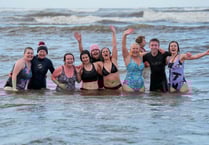 GALLERY: More than 70 brave the chilly waters to raise money for RNLI 