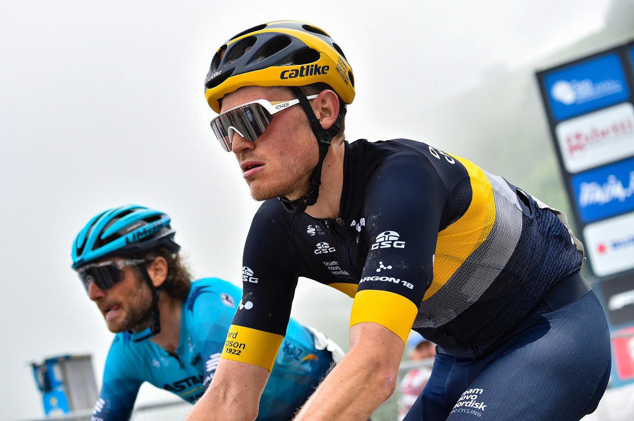 Sam Brand will extend his stay with the all-diabetic Team Novo Nordisk into a seventh season in 2023