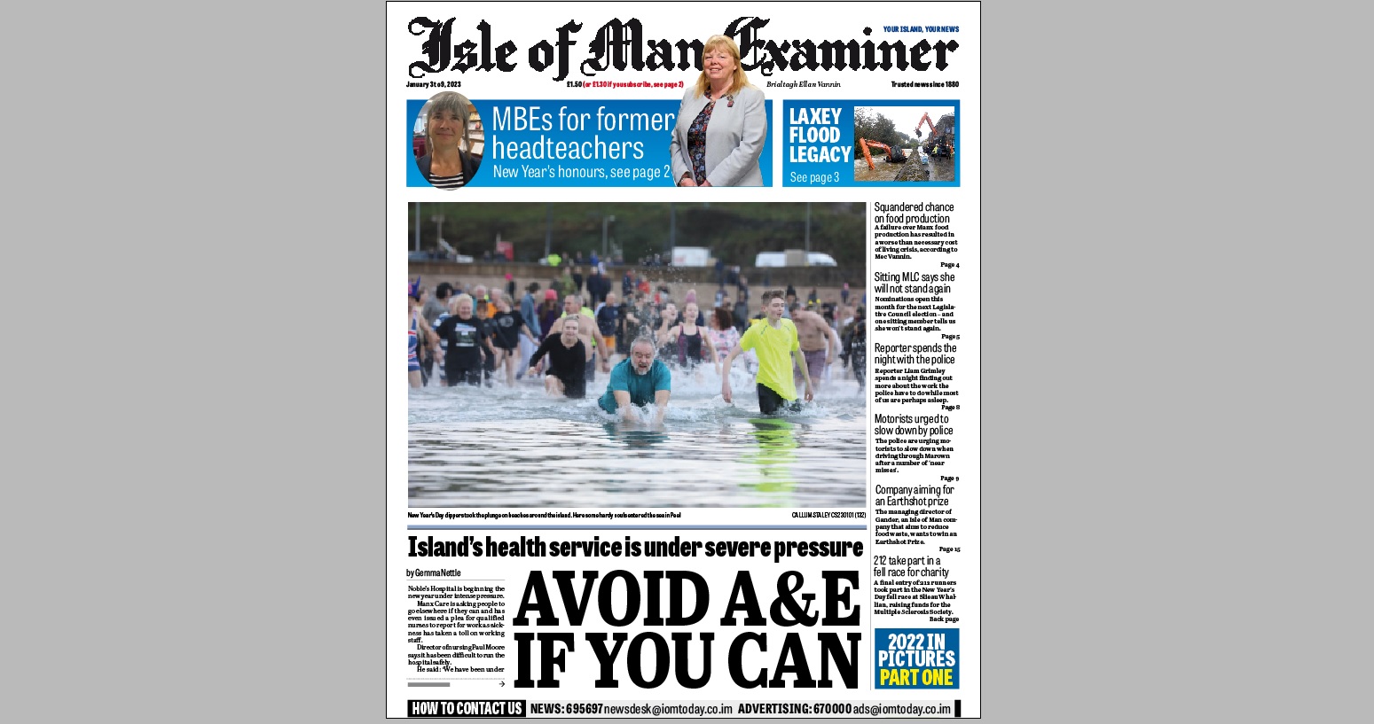 Isle of Man Examiner, January 3, 2023