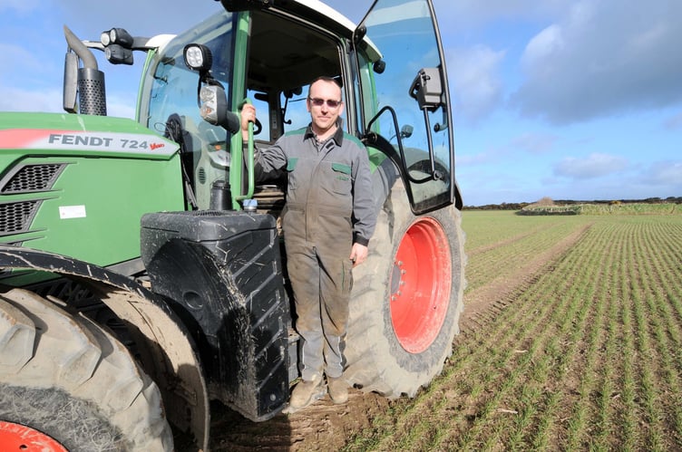 Will McMillin of McMillin Farms, at The Lhen -