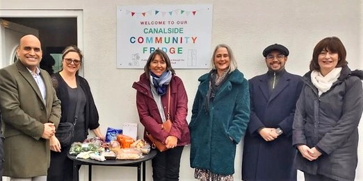 <p>Woking's Canalside Community Fridge is oen of many projects to benefit from Surrey County Council's Your Councillor Community Fund</p>