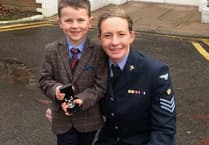 MBE for charity work is holiday bonus for RAF member from Alton
